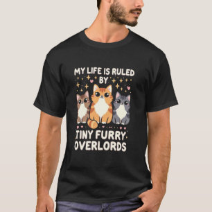 Camiseta Minha Vida É Dirigida Por Pequenos Furões Soberano