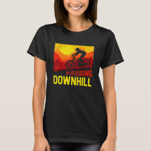 Camiseta Minha vida está indo para a Descida de pedágio par