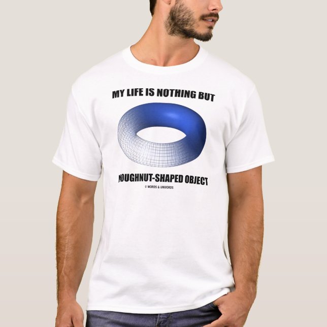 Camiseta Minha Vida Não É Nada Mais Do Que Um Objeto Em For (Frente)