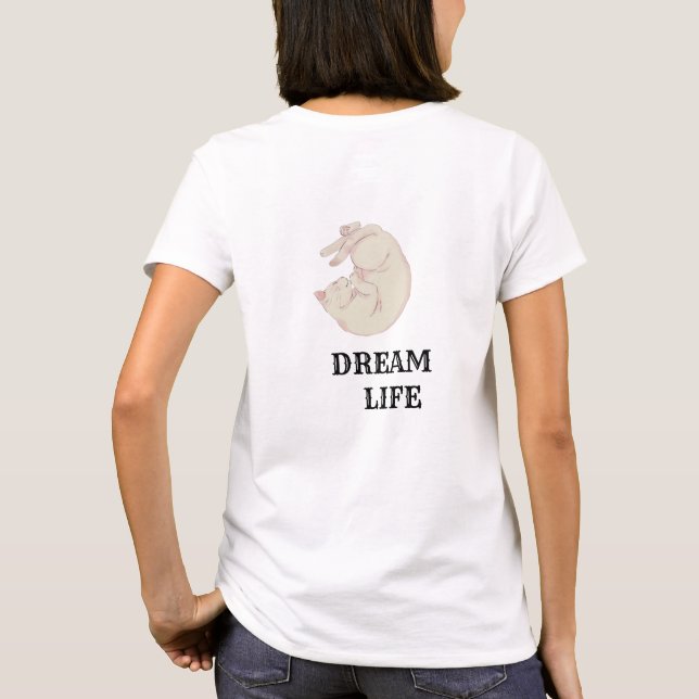 CAMISETA MINHA VIDA SONHA (Verso)