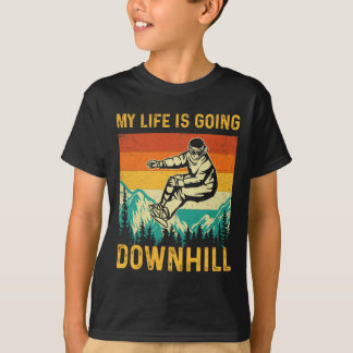 Camiseta Minha Vida Vai Descida - Snowboardi