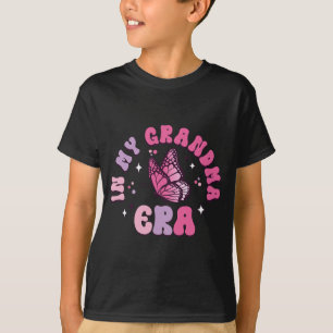 Camiseta Minha vovó Era Engraçada Borboleta Groovy Mãe