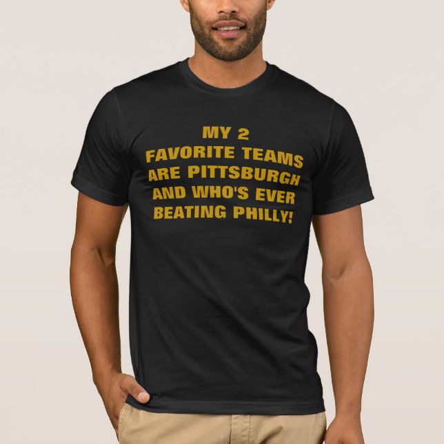 CAMISETA MINHAS 2 EQUIPES FAVORITAS (Frente)