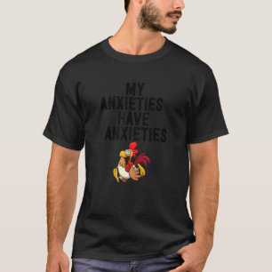 Camiseta Minhas Ansiedades Têm Ansiedades Transtornos de An