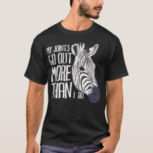 Camiseta Minhas Articulações Saem Mais Do Que Eu