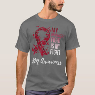 Camiseta Minhas Filhas Combatem Malformações Arteriovenosas