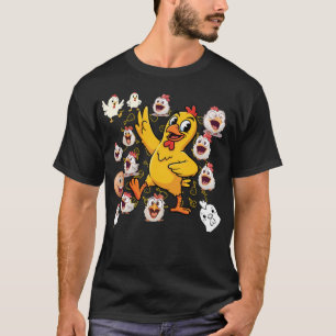 Camiseta Minhas Galinhas São Minha Terapia Frase Engraçada
