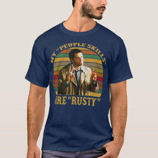 Camiseta Minhas Habilidades De Pessoas São Vintage Retro Ru