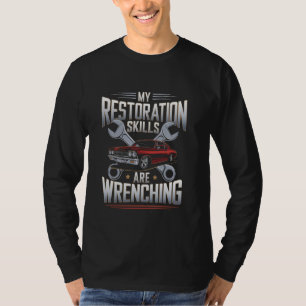 Camiseta Minhas Habilidades de Restauração São Chave para R