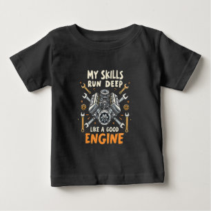 Camiseta Minhas habilidades funcionam profundamente como um