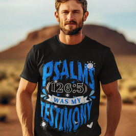 Camiseta Minhas Lágrimas para a Alegria Cristã Espiritual D