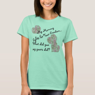 Camiseta Minhas lutas das mamães para sua liberdade