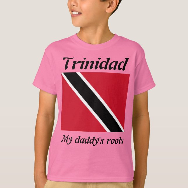 Camiseta Minhas pais trinitinas crianças (Frente)