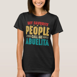 Camiseta Minhas Pessoas Favoritas Me Chamam De Abuelita
