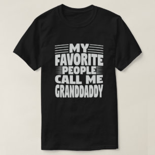 Camiseta Minhas Pessoas Favoritas Me Chamam De Avô - Engra