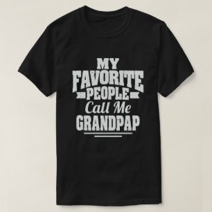 Camiseta Minhas Pessoas Favoritas Me Chamam De Avô Engraç