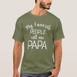 Camiseta Minhas Pessoas Favoritas Me Chamam De Avô Engraçad