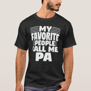 Camiseta Minhas Pessoas Favoritas Me Chamam De Avô Engraçad