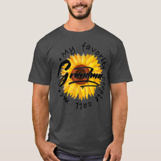 Camiseta Minhas Pessoas Favoritas Me Chamam De Avó Mulheres