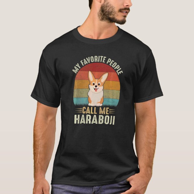 Camiseta Minhas Pessoas Favoritas Me Chamam De Haraboji Cor (Frente)