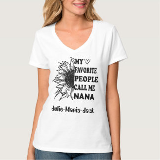 Camiseta Minhas Pessoas Favoritas Me Chamam De Mawmaw Queen
