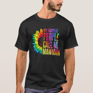 Camiseta Minhas Pessoas Favoritas Me Chamam De Mawmaw Sunfl
