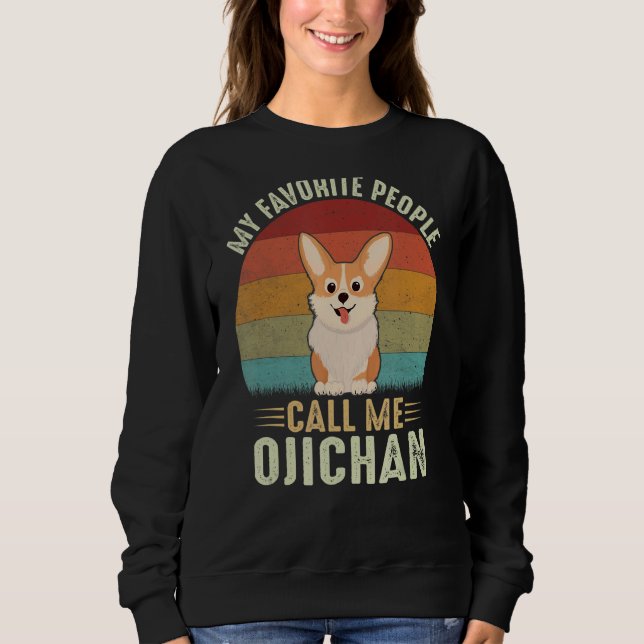 Camiseta Minhas Pessoas Favoritas Me Chamam De Ojichan Cute (Frente)