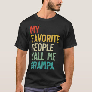Camiseta Minhas Pessoas favoritas me chamam de pai do avô