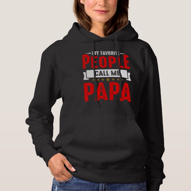 Camiseta Minhas Pessoas Favoritas Me Chamam De Papai (Frente)