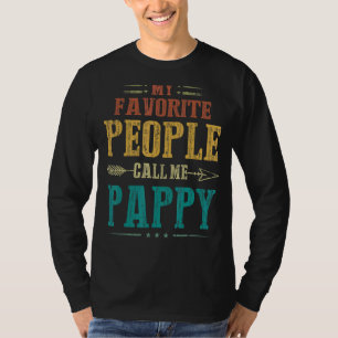 Camiseta Minhas Pessoas Favoritas Me Chamam De Pappy Vintag