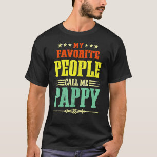 Camiseta Minhas Pessoas Favoritas Me Chamam De Pappy Vintag