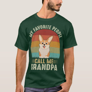 Camiseta Minhas Pessoas Favoritas Me Chamam De Vovô Cute Co