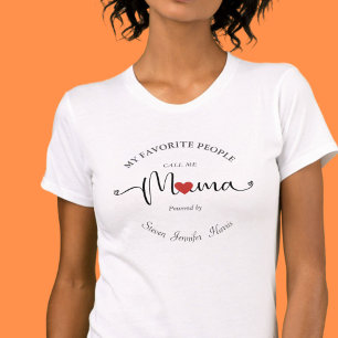 Camiseta Minhas Pessoas Favoritas Me Chamaram De Camisa-De-