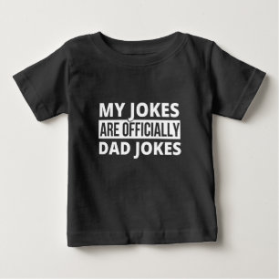 Camiseta minhas piadas são piadas de pai