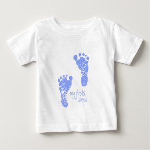Camiseta Minhas primeiras etapas - azul