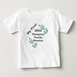 Camiseta Minhas Primeiras Ramificações de Árvore de Reunião