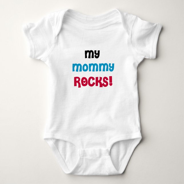 Camiseta Minhas Rochas da Mamãe (Frente)