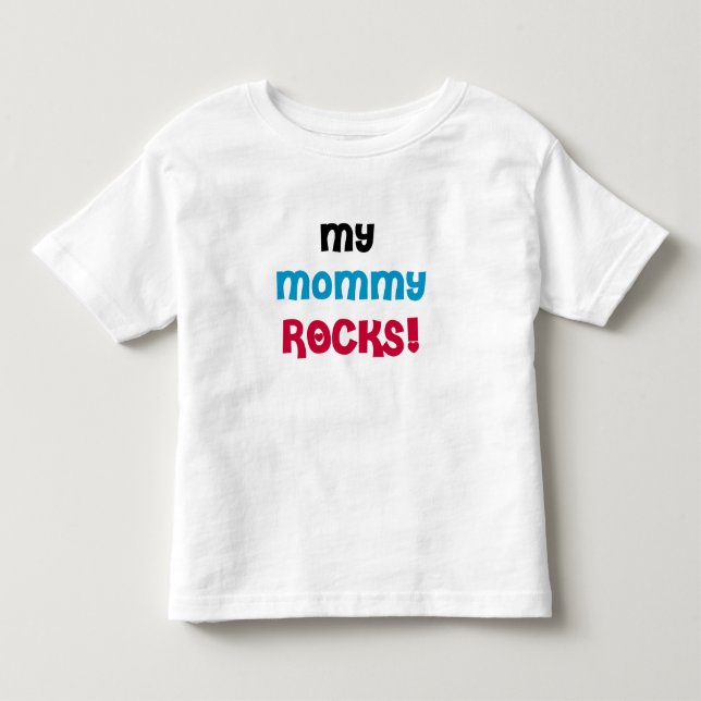 Camiseta Minhas Rochas da Mamãe (Frente)