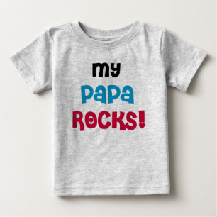 Camiseta Minhas rochas da papá