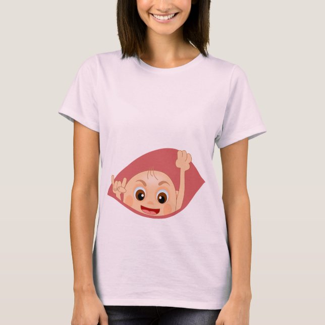 Camiseta Minhas rochas do bebê (Frente)