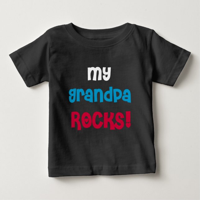 Camiseta Minhas rochas do vovô (Frente)