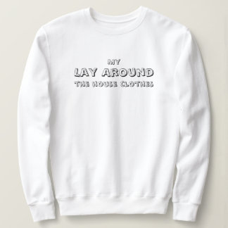 Camiseta Minhas roupas para ficar em casa, engraçado, simpl