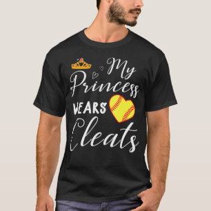 Camiseta Minhas Vestes Limpa Presente de Softball para a Mã