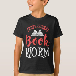 Camiseta Minhoca de Livro Profissional