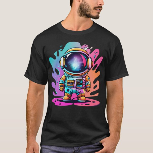 Camiseta Mini Astronauta (Frente)