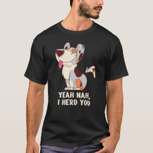 Camiseta Mini Aussie Shepherd Dog Sim Não Eu Te Comprei