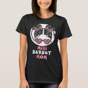 Camiseta Mini Barbet Mãe Cachorinha Barbet