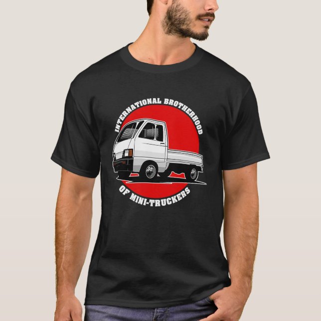 Camiseta Mini Caminhão do Japão Carro Kei 4wd do Caminhão d (Frente)