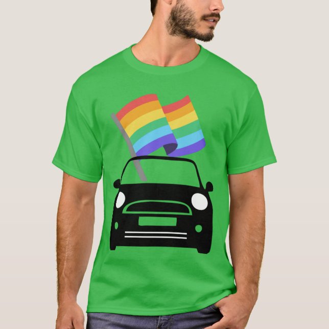 Camiseta MINI Cooper Pride Version 1 funny (Frente)
