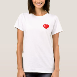 Camiseta Mini coração
